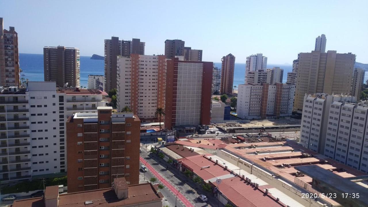 Apto San Angelo Benidorm Vistas Al Mar 400 M エクステリア 写真
