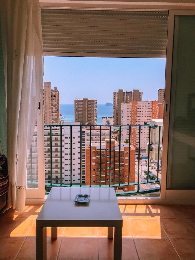 Apto San Angelo Benidorm Vistas Al Mar 400 M エクステリア 写真