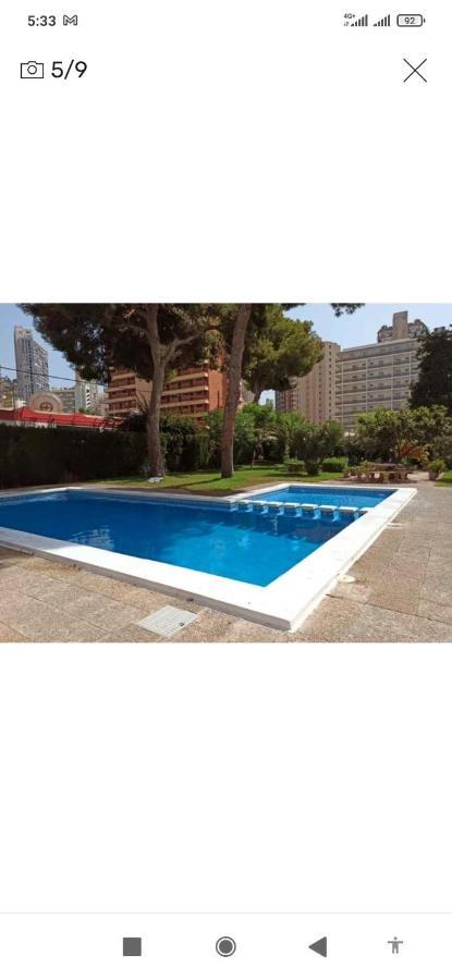 Apto San Angelo Benidorm Vistas Al Mar 400 M エクステリア 写真