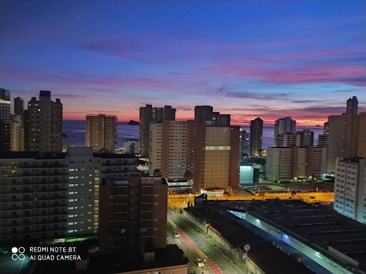 Apto San Angelo Benidorm Vistas Al Mar 400 M エクステリア 写真