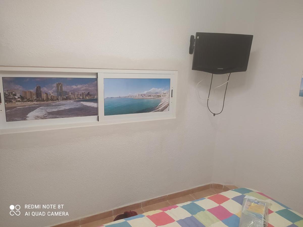 Apto San Angelo Benidorm Vistas Al Mar 400 M エクステリア 写真